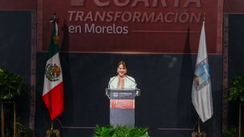“Morelos apenas construye el primer piso de la Cuarta Transformación”: Margarita González Saravia