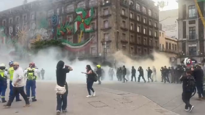 Saqueos e incendios en la marcha para conmemorar la matanza del 2 de octubre (Videos)