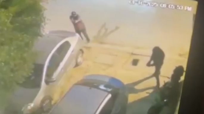Asesinan a policía al llegar a su casa en el municipio de Tijuana (Video)