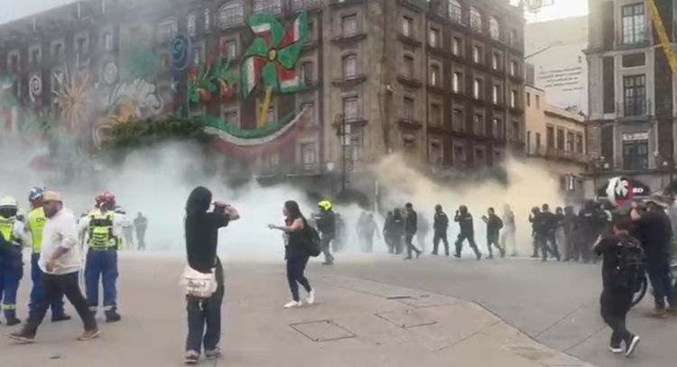 Saqueos e incendios en la marcha para conmemorar la matanza del 2 de octubre (Videos)