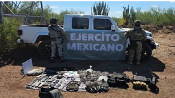 Mesa Estatal de Seguridad logra decomiso de más de 5 millones de dosis de droga en Sonora