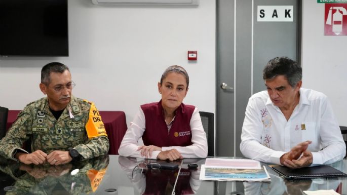 Monitorea gobierno de México crecimiento del río Pánuco; al momento no representa riesgo: presidenta claudia Sheinbaum