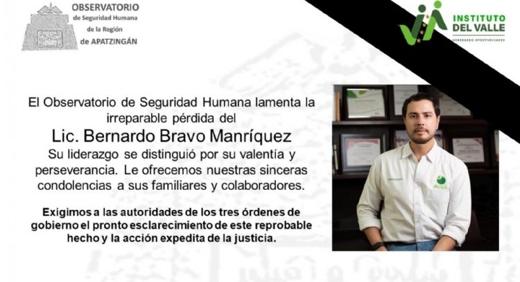 Este es el último video del líder limonero asesinado en Michoacán