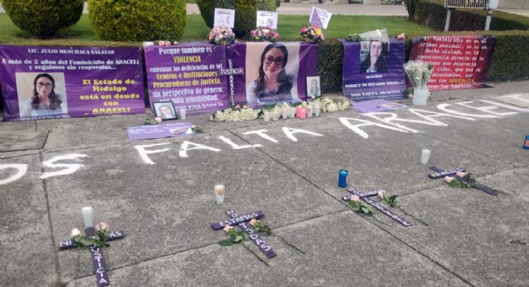 Denuncian negligencia de procuraduría de Hidalgo en investigación del feminicidio de Araceli Cuevas