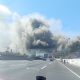 Fábrica de colchones se incendia en Ecatepec, Estado de México (Videos)