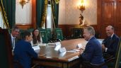 Foto ilustrativa de la nota titulada: Sheinbaum recibe a directores de Scotiabank, Andreessen Horowitz y Mazda