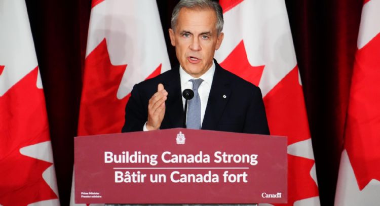 Primer ministro Mark Carney afirma que Canadá duplicará sus exportaciones fuera de EU