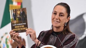 Claudia Sheinbaum presenta su libro “Diario de una transición histórica”