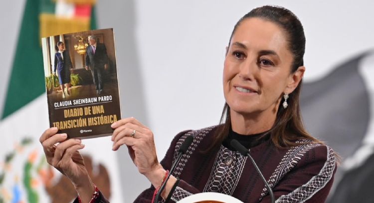 Claudia Sheinbaum presenta su libro “Diario de una transición histórica”