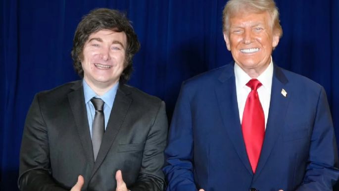 Trump felicita a Milei: “el pueblo argentino ha justificado nuestra confianza en él”