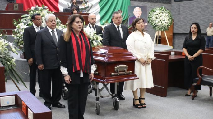 Morelos despide a Juan Salgado Brito con homenajes póstumos en Palacio de Gobierno y Congreso