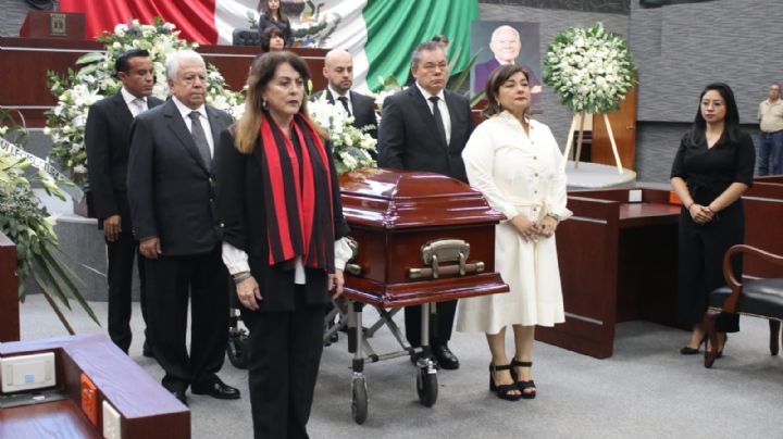 Morelos despide a Juan Salgado Brito con homenajes póstumos en Palacio de Gobierno y Congreso