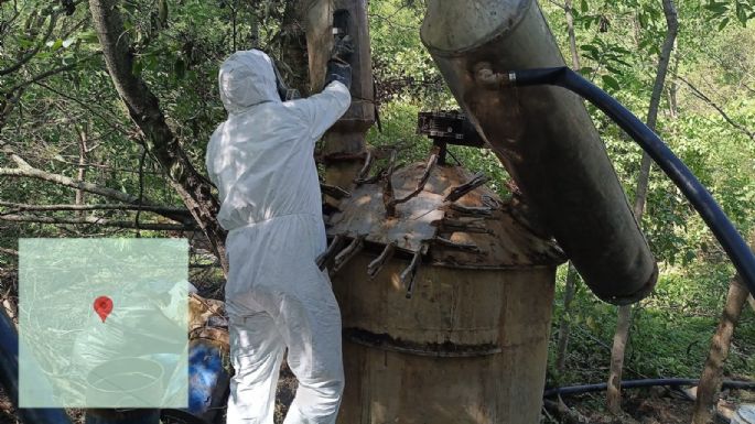 Desmantelan tercer narcolaboratorio en territorio de Los Mayos en Durango