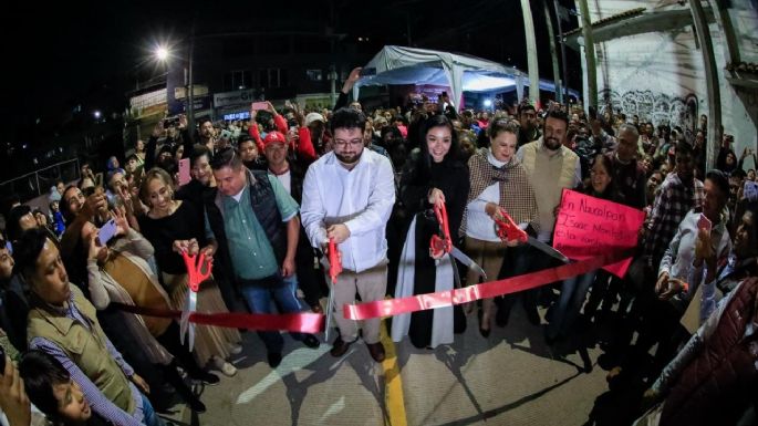Gobierno de Naucalpan rehabilita avenida Minas; prometen inversión “histórica”