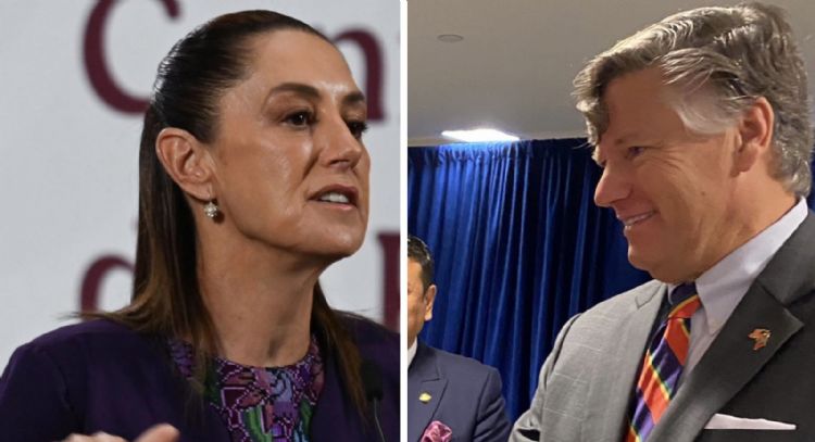 Así respondió Sheinbaum a las críticas de Christopher Landau a la postura de México sobre Cuba