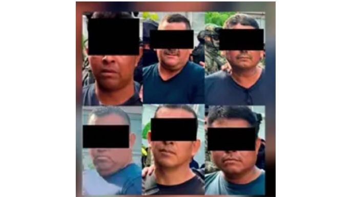 Detienen a seis policías de Tabasco señalados de pertenecer a La Barredora