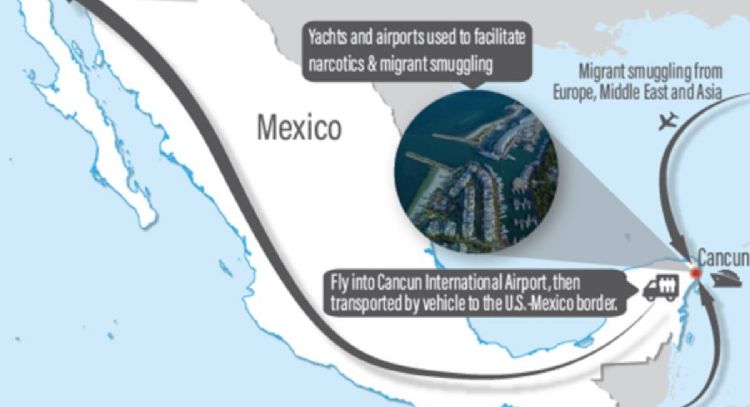 Así operaba red de tráfico de migrantes a EU vía Cancún-Mexicali