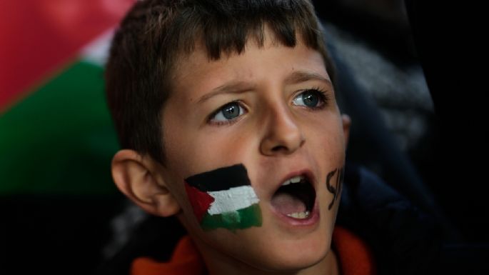 Cientos de miles de persons marchan en Turquía en apoyo a los palestinos