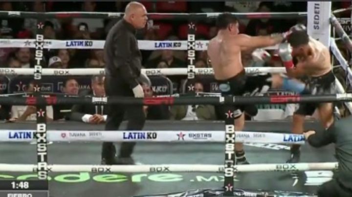 Se le va a las patadas al rival: "Tashiro" Fierro pierde el control y es descalificado (video)