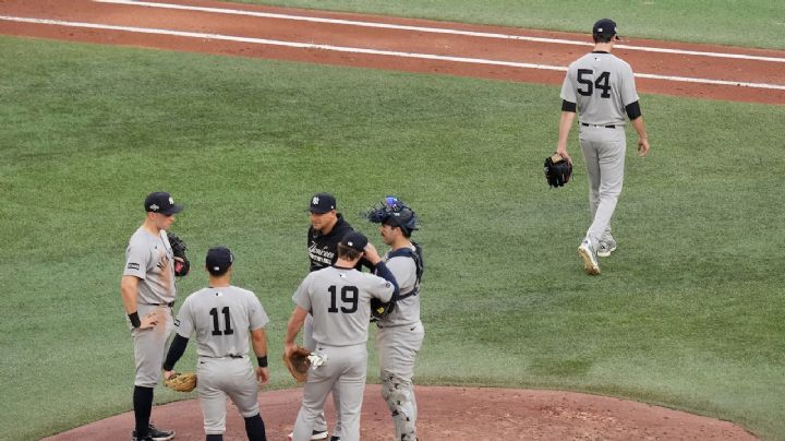 Yankees regresan a casa al borde de la eliminación tras dos derrotas consecutivas en Toronto