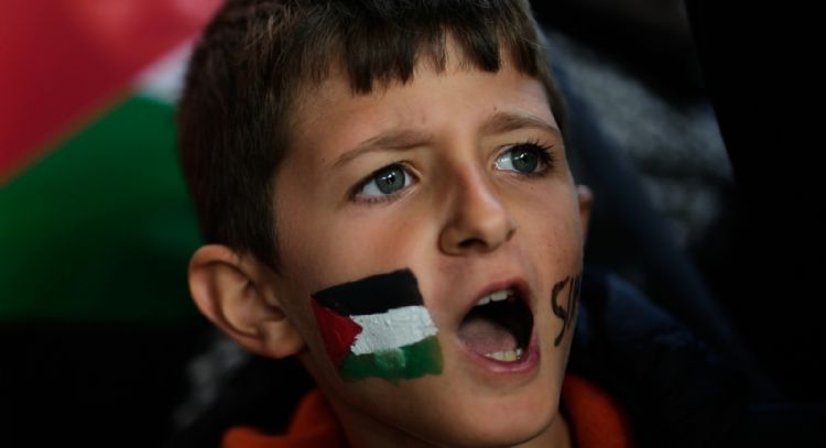 Cientos de miles de persons marchan en Turquía en apoyo a los palestinos