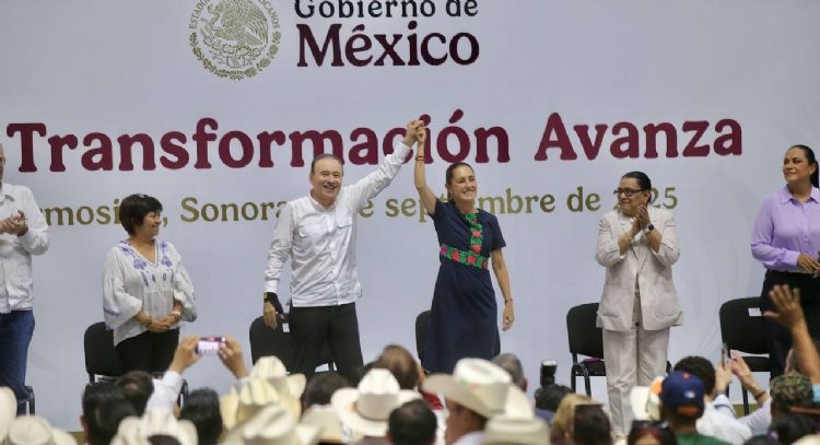 Sonora consolida la transformación de un estado más justo en primer año de Sheinbaum: Durazo