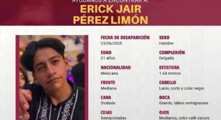 ¿Quién es Erick Jair y por qué su desaparición ha captado atención de la ONU?