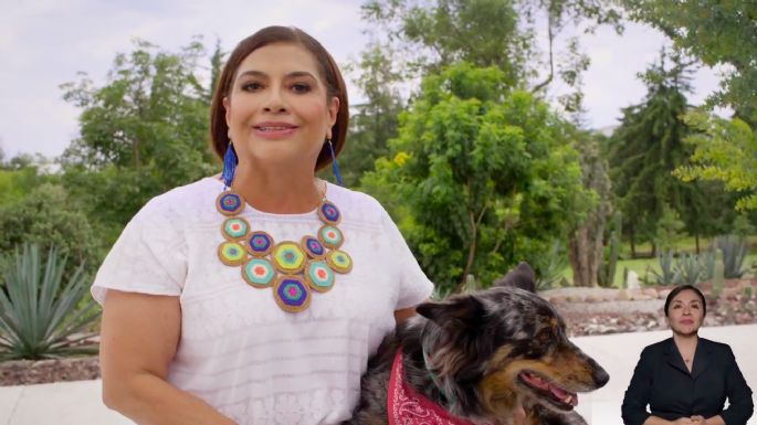 Brugada destaca en spot de su primer informe la entrega de apoyos sociales