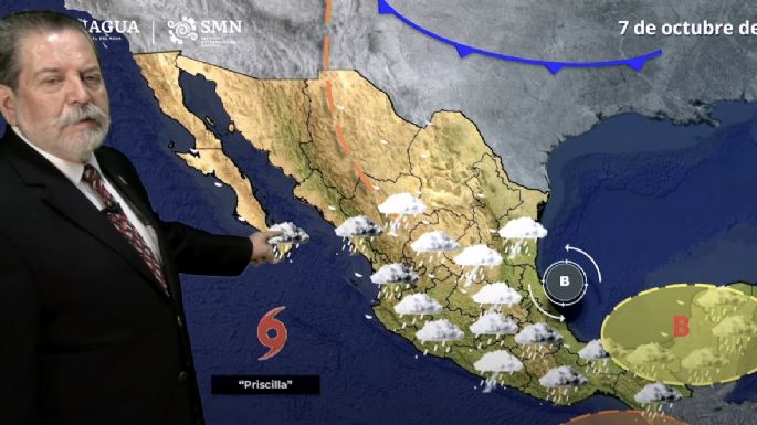 Lluvias fuertes e intensas con descargas eléctricas y granizo el martes en estas entidades