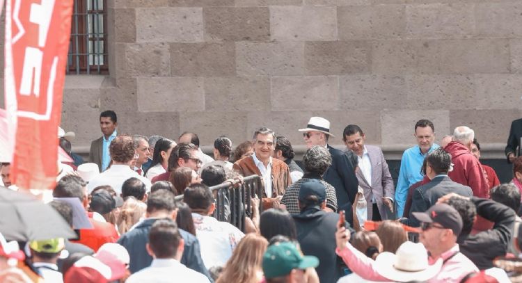 Vamos bien y nos va a ir mejor con el gobierno de la presidenta Claudia Sheinbaum: Américo Villarrea