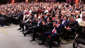 Legisladores de Texas presentes en el evento del Dr. Américo Villarreal Anaya  “a la mitad del camin