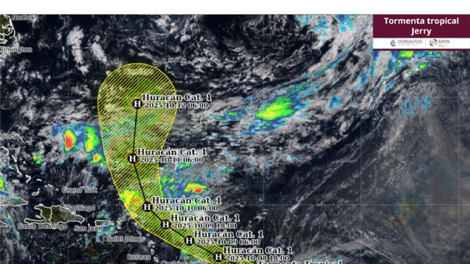Huracán Priscilla sigue ganando fuerza en el Pacífico; tormenta Jerry se forma en el Atlántico