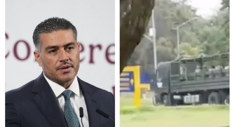 Esto dijo Harfuch sobre camión del Ejército que entró a Ciudad Universitaria de la UNAM