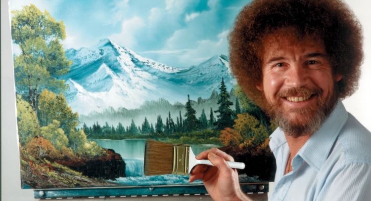 Subastarán pinturas de Bob Ross para apoyar la televisión pública tras recortes de fondos federales