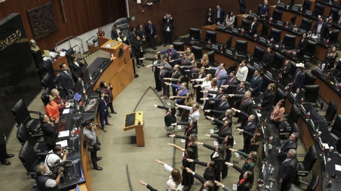 Senado pagó más de 300 mil pesos por hotel para familiares de juzgadores en su toma de protesta