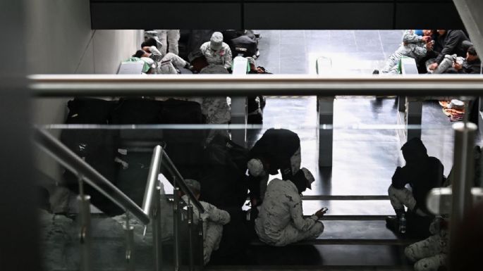 Denuncian el ingreso de elementos de la Guardia Nacional al Senado (Video)