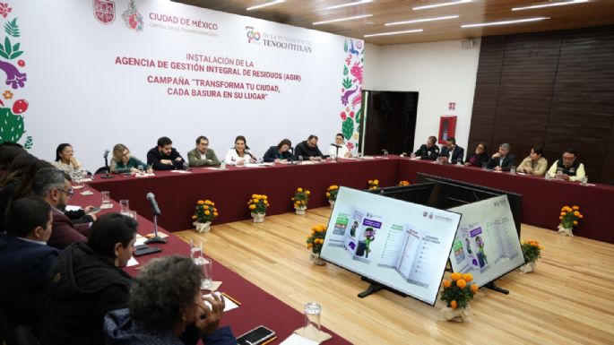 Brugada presenta campaña para concientizar sobre separación de basura