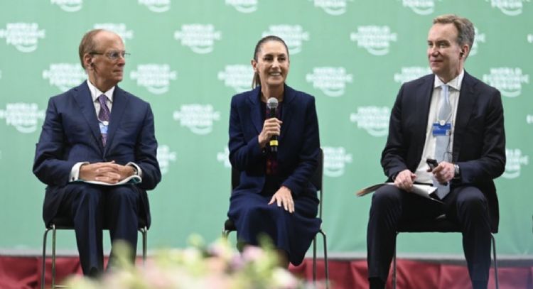 Sheinbaum presenta el Plan México a empresarios del Foro Económico Mundial