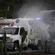 Pipa choca y provoca fuga de gas en Tláhuac; bomberos controlan incidente
