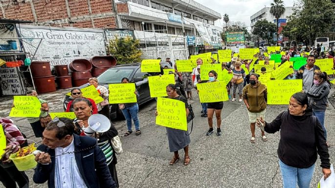 Protesta y bloqueos en Cuernavaca por asesinato de Luis Ángel, presuntamente a manos de policía