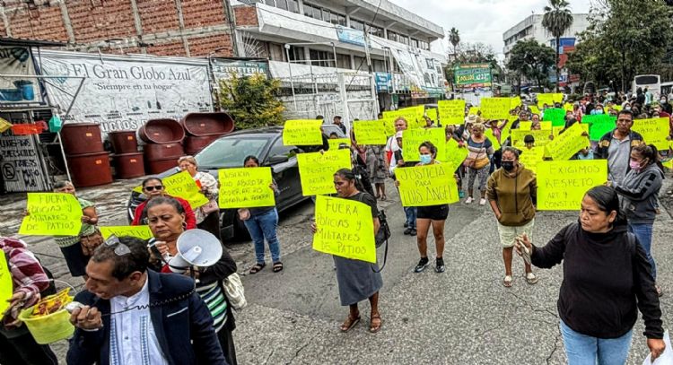 Protesta y bloqueos en Cuernavaca por asesinato de Luis Ángel, presuntamente a manos de policía