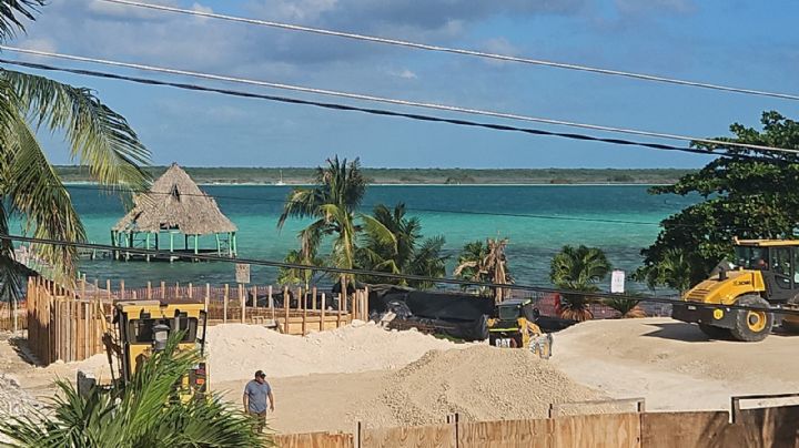 “Remodelación” en casa de descanso militar deja nuevas afectaciones en Bacalar