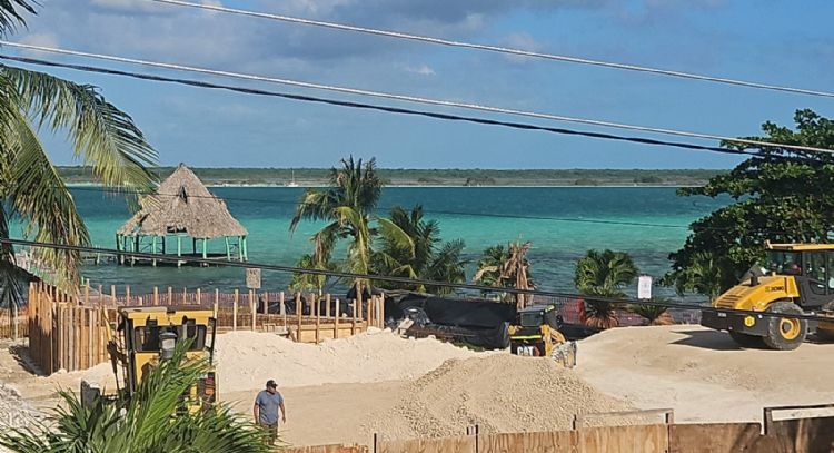 “Remodelación” en casa de descanso militar deja nuevas afectaciones en Bacalar