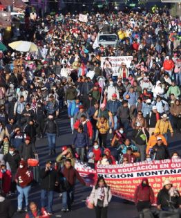 La CNTE amaga con boicotear la Copa del Mundo 2026 si no resuelven sus demandas