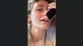 París Jackson admite que la adicción le provocó a su nariz este daño (Video)