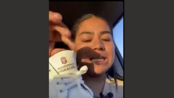 Se despegan las suelas de los “Tenis del Bienestar” en BC, denuncia madre de familia (Video)