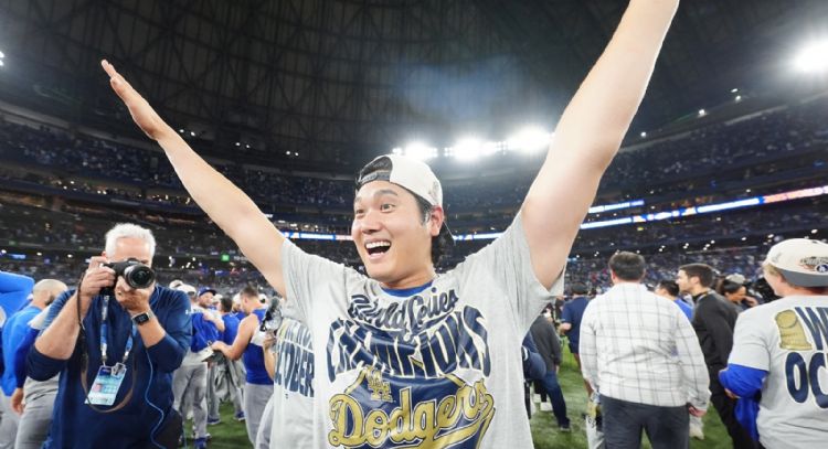 Shohei Ohtani es el Jugador Más Valioso de la Liga Nacional por segundo año consecutivo