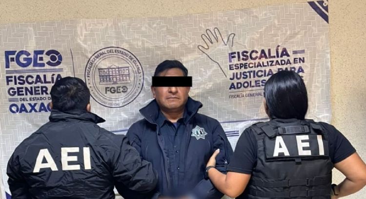 Capturan a comandante de policía acusado de abusar de una adolescente en Oaxaca