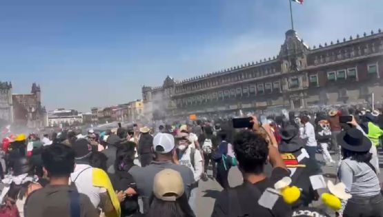 Estalla la violencia en la marcha convocada por la Generación Z (Videos)