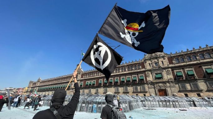 ¿Por qué apareció la bandera de One Piece en la Marcha de la Generación Z?